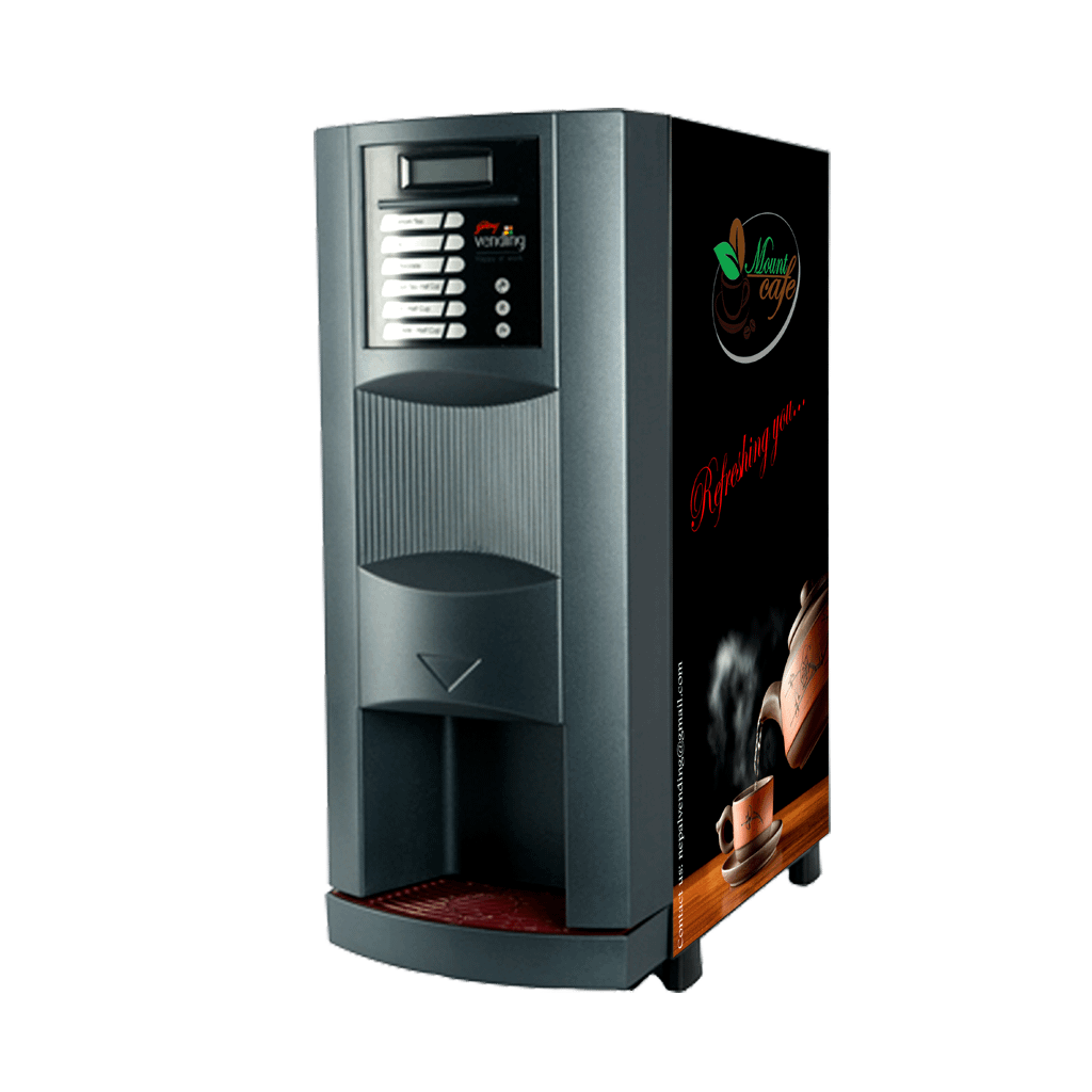 Tea and coffee vending machine
